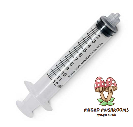 10ml Lion's Mane Liquid Culture - Spore Syringe